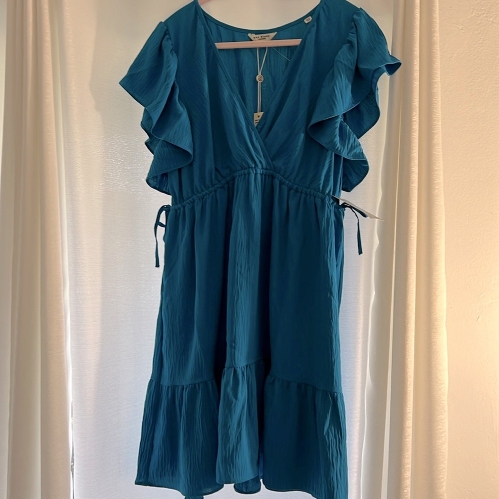 NWT, blue dress